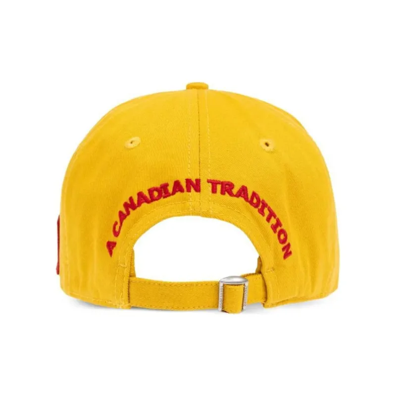 DSQUARED 2 Caten Patch Distressed Baseball Cap-1
