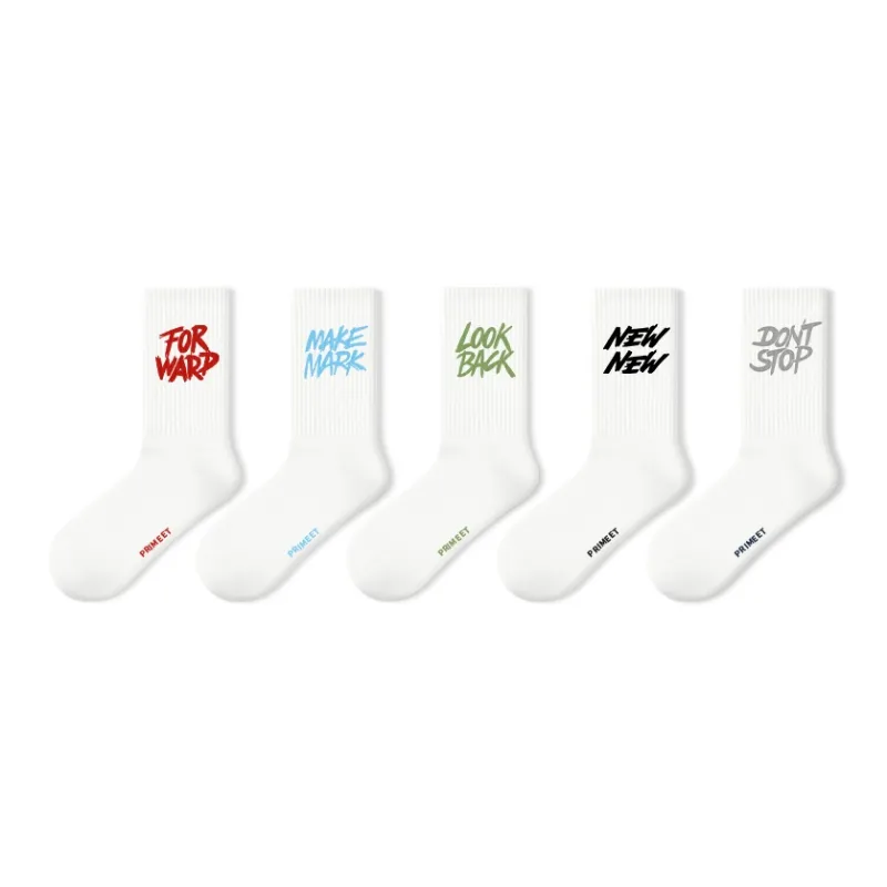 Primeet Mid-Calf Socks Men's 5 Pack-3