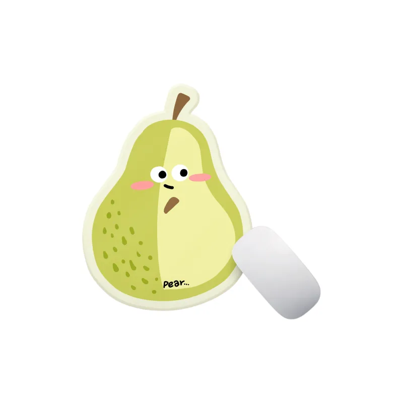 Beams Office Irregular Shape Fruit Cartoon INS Style Dopamine Dressing Color Scheme Mouse Pads-11