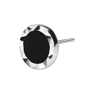 HANYUDIE 925 Silver Needles Stud Earrings Unisex-2