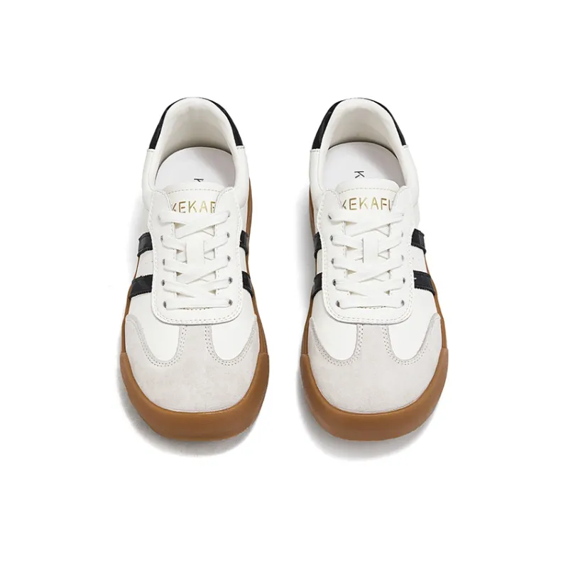 KEKAFU Anti-Slip And Wear-Resistant Height Increasing Low-Top Casual Shoes Women's-11