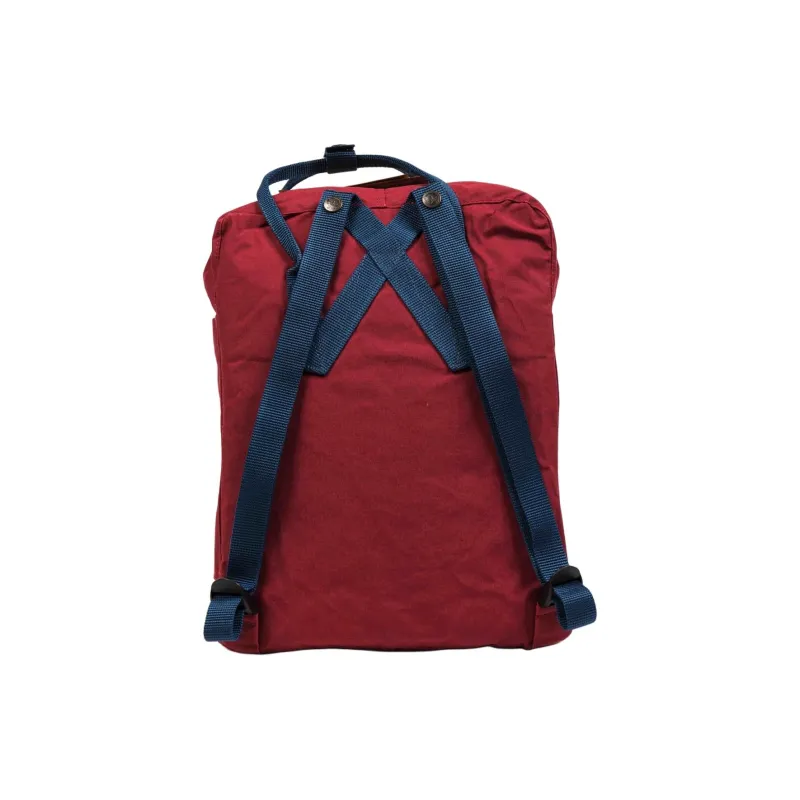 Fjallraven Polypropylene Pp Backpack Regular Unisex Ox Blood/Royal Blue-3