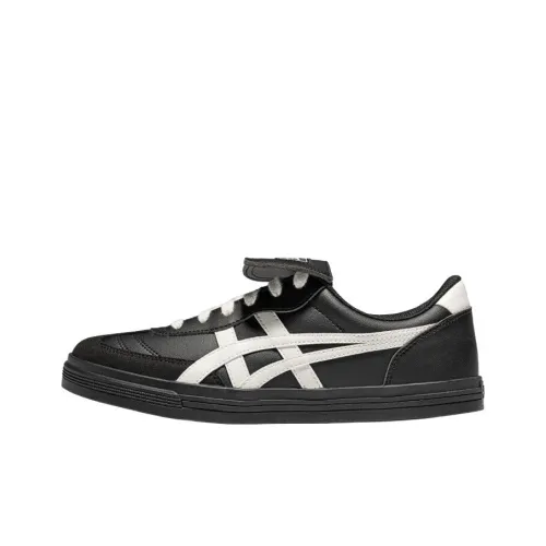 Asics Aaron Anti-Slip Wear-Resistant Low-Top Skateboard Shoes Unisex Black