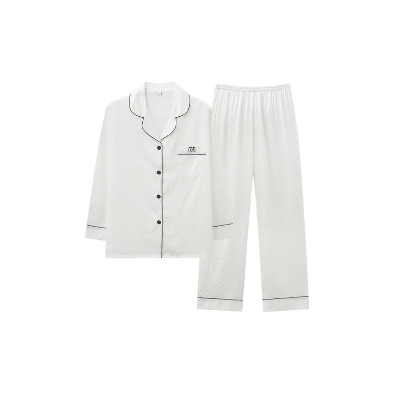 XIAFENYAN Pajama Set Women's Blue-7