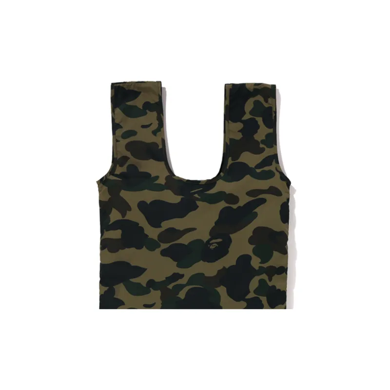 A BATHING APE NANGA Collaboration Polyester Shopping Bag Regular Unisex Green-4