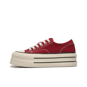 Budding Bear Anti Slip And Wear Resistant Height Increasing Low Top Skateboard Shoes Women's