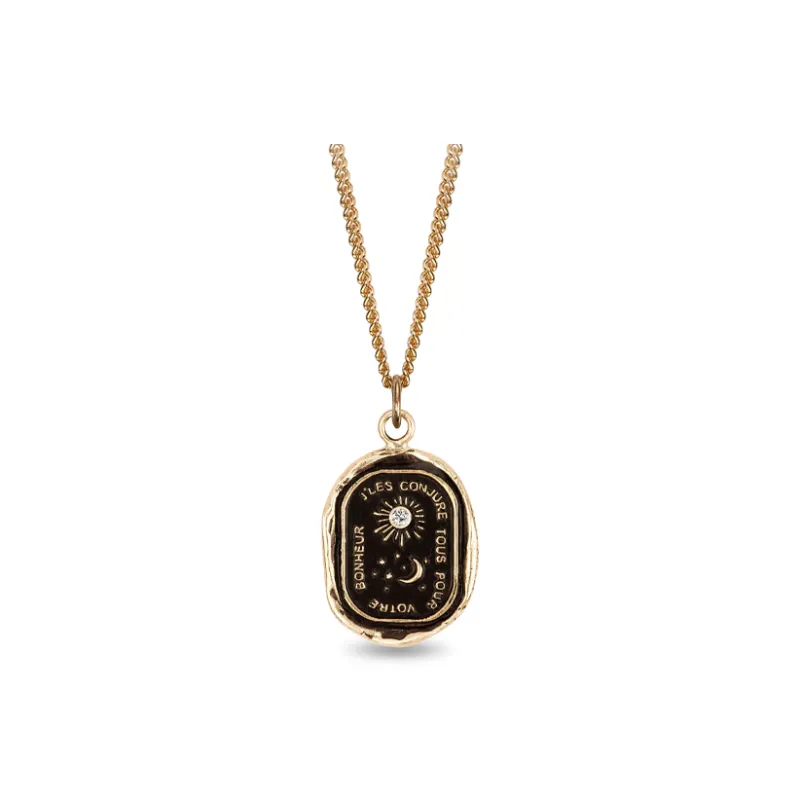 Pyrrha 14K Yellow Gold Everything For You Talisman Diamond Pendant Necklace-0
