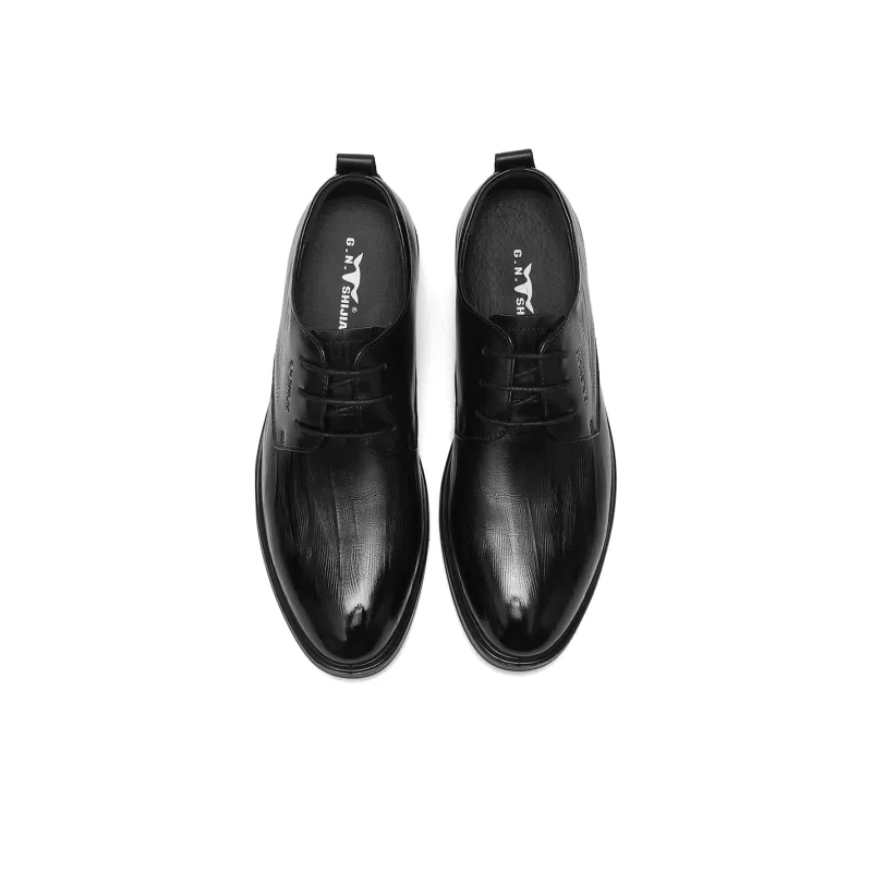 G.N.SHIJIA Dress Shoes Men's Black-4