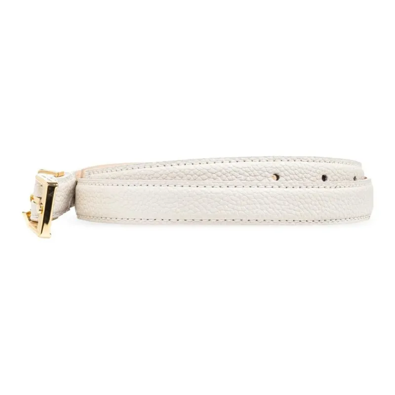 EMPORIO ARMANI Deer print Belt With Eagle Logo Charm-1