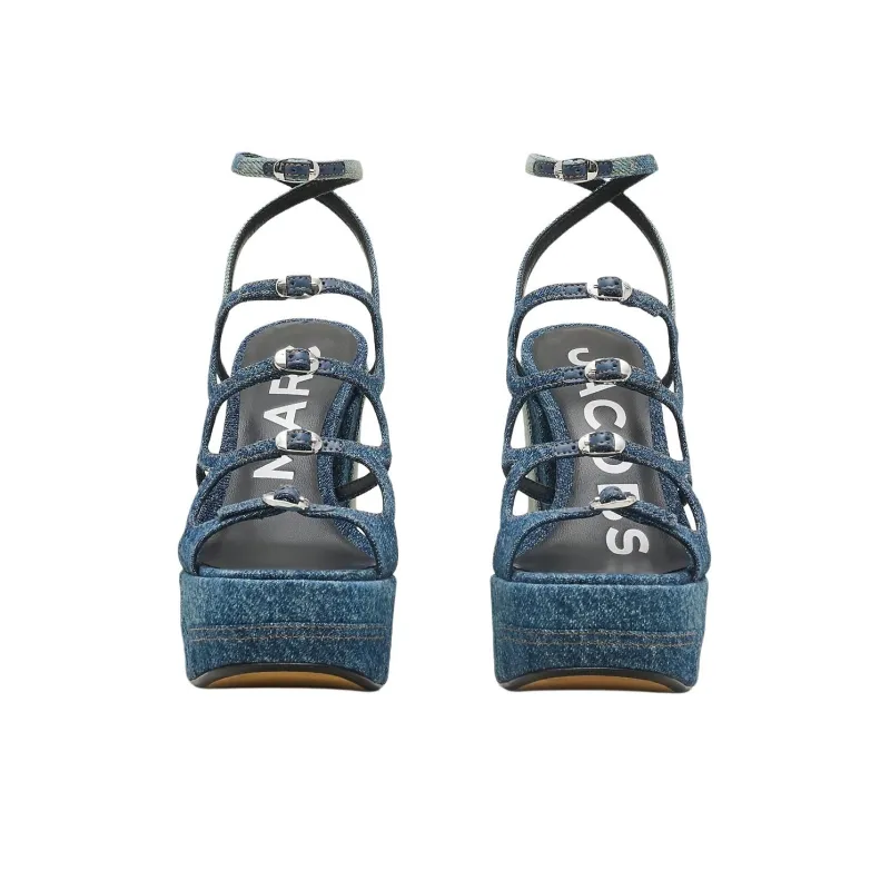 MARC JACOBS Kiki One Strap Sandals 12.5cm Women's Blue-4