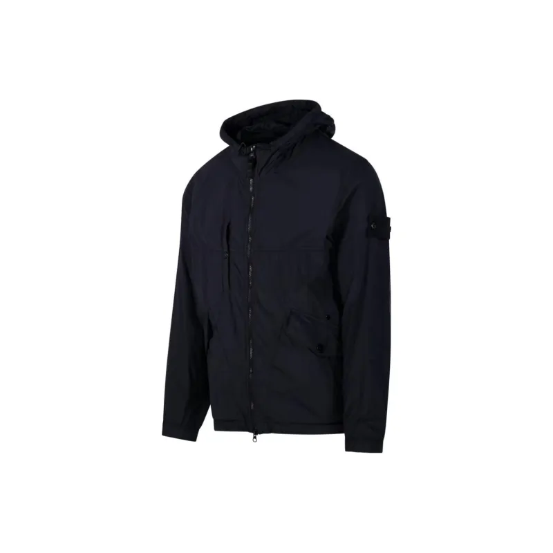 STONE ISLAND Zipped Hooded Jacket-2