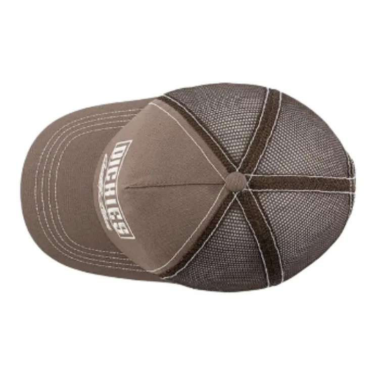 Dickies Cotton Polyester Baseball Caps Unisex Mushroom Brown-1