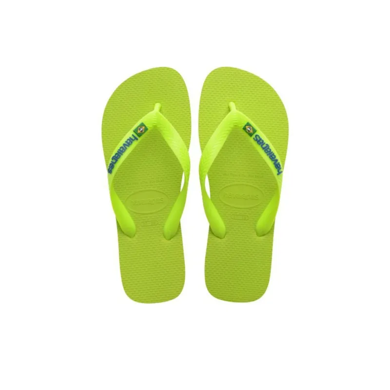 Havaianas Abrasion-Resistant Flip Flops Women's Green-3