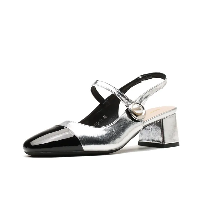 Dunnu Slim Heel High Heels 5cm Women's Box Included-0