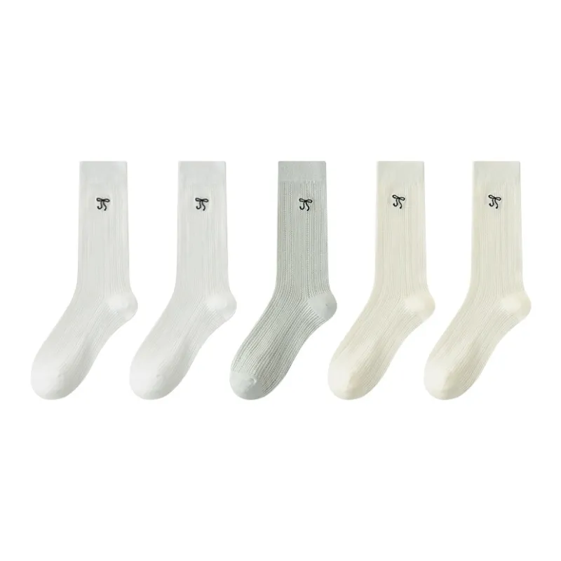 GRACEWELL Mid-Calf Socks Women's 5 Pack-20