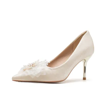 Dunnu Slim Heel High Heels 7CM Women's