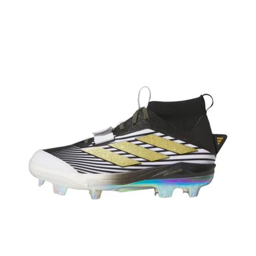 아디다스 아디제로 미드탑 갑피 높이 미끄럼방지 및 내마모성 기능성 야구화 남성 블랙 화이트