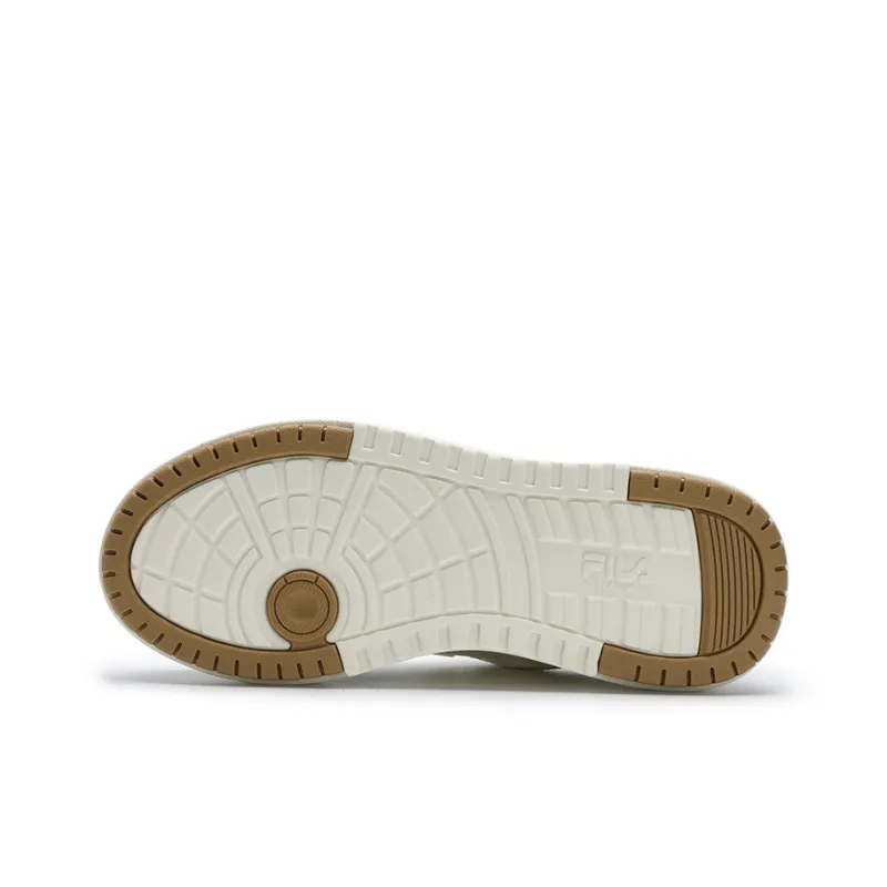 FILA CAMPUS Abrasion Resistant Low Top Skateboard Shoes Women's White Green-4