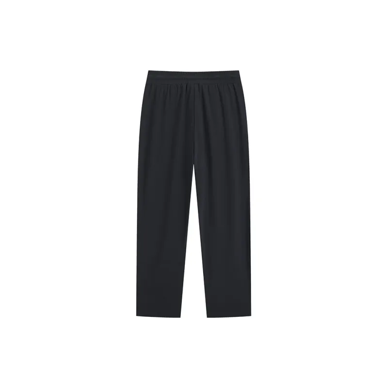 Kappa 1916 Series Knitted Sports Pants Men's Black-1