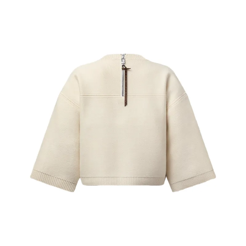 LOUIS VUITTON Boxy Compact Knit Pullover-1