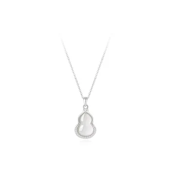 Ancient Jewelry Chalcedony Jade Necklaces Women's