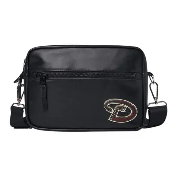 New Era PU Shoulder Bag, Crossbody Bag Unisex Black Arizona Rattlers Team