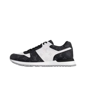 LOUIS VUITTON Run Away Low Top Casual Shoes Men's Gray White