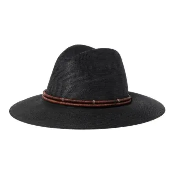 Brunello Cucinelli Embellished Wide Brim Fedora