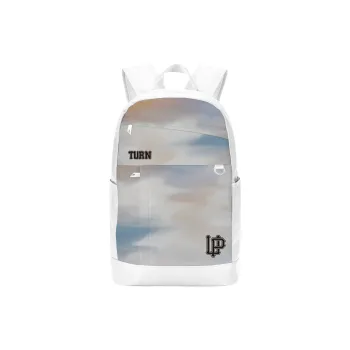 TURN UP Polyester Backpack Regular Unisex White
