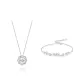 Necklace and Bracelet Clothing Sets[Sterling Silver 999]