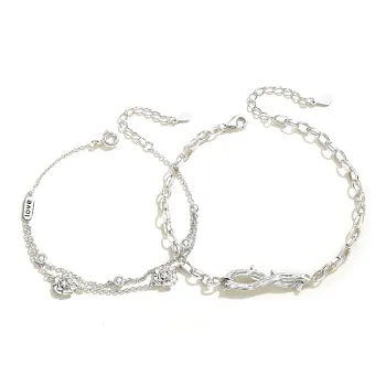 Onakiiko S925 Silver Bracelets Unisex