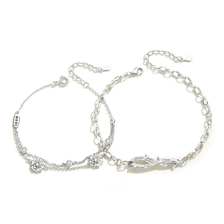 Onakiiko S925 Silver Bracelets Unisex-0