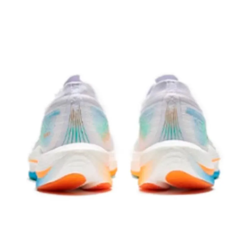 XTEP Racing 160X 5.0 Cushioning Anti-Slip And Wear-Resistant Low-Top Running Shoes Men's White Orange Yellow-3
