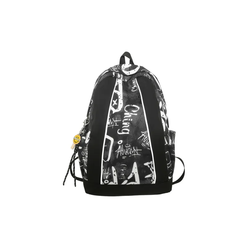 GOBLIN SHARKS 1759 Nylon Backpack Regular Unisex Black/Gray/Blue-0
