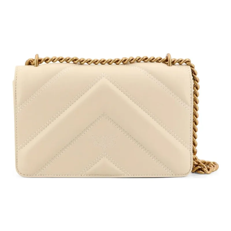 PINKO Love One Chain Linked Mini Crossbody Bag-2