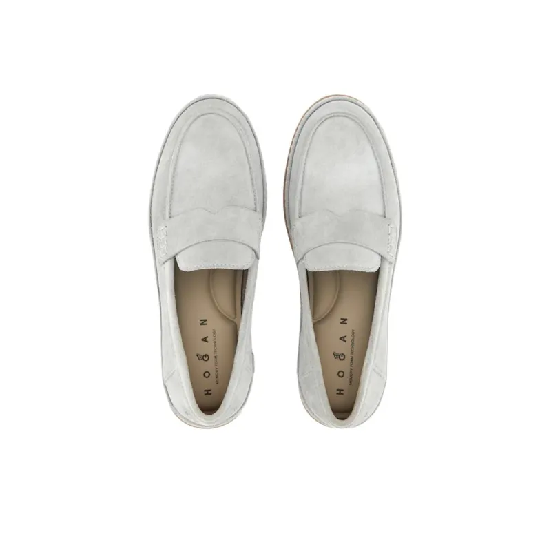 HOGAN Almond Toe Loafers Women's-4