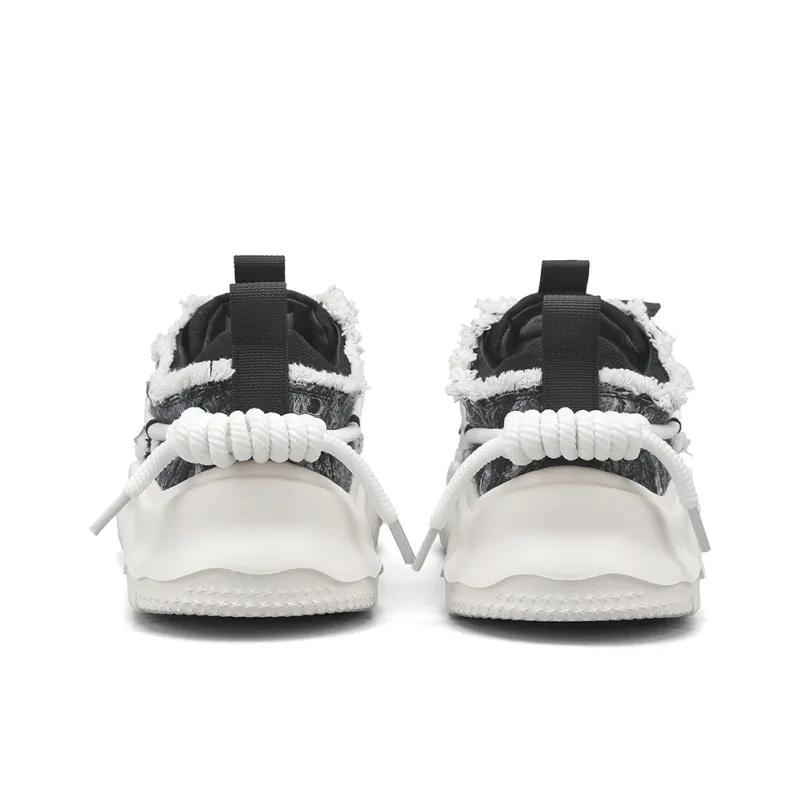 TCELLARS Abrasion Resistant Lightweight Breathable Height Increasing Low Top Skateboard Shoes Unisex-23