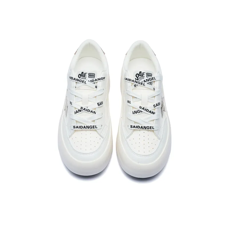 Fawn Miri Anti Slip Wear Resistant Low Top Skateboard Shoes Women's-3