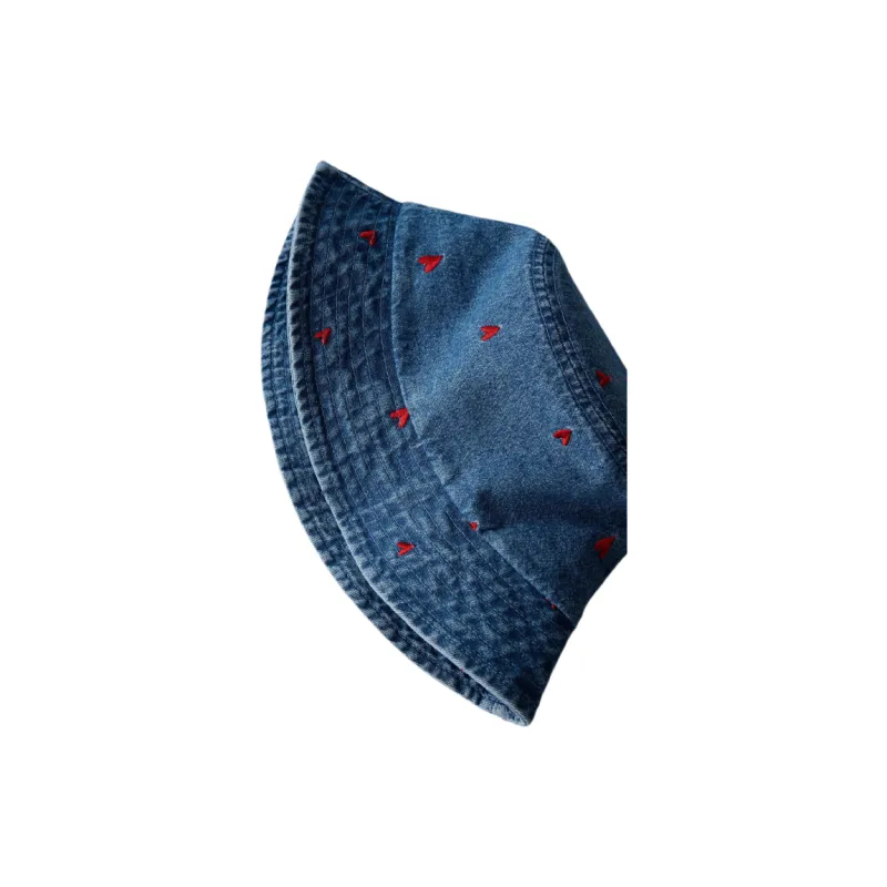 ZARA Cotton Bucket Hats Kids' Blue-1