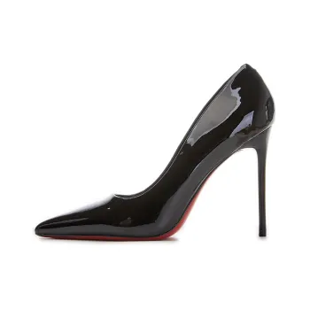 POOQ Slim Heel High Heels 10CM Women's