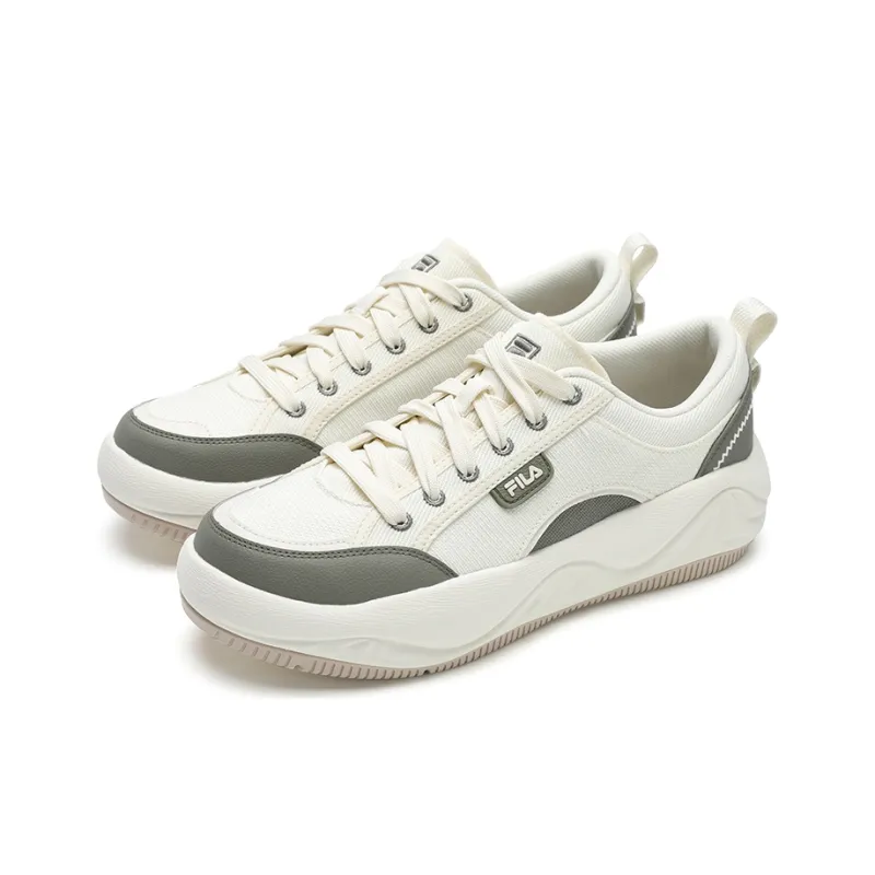 FILA Slip-Resistant Low-Top Canvas Shoes Men's Early Snow-2
