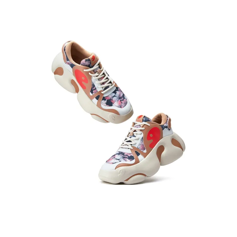 U.IN Zaluz Series Low-Top Chunky Sneakers Women's-6