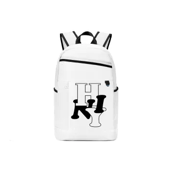 GLORY&CO Polyester Backpack Unisex White