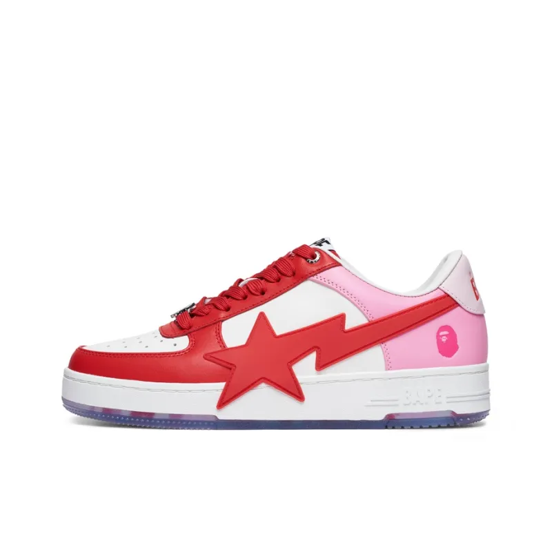 A BATHING APE Slip-Resistant Low-Top Skateboard Shoes Men's-6