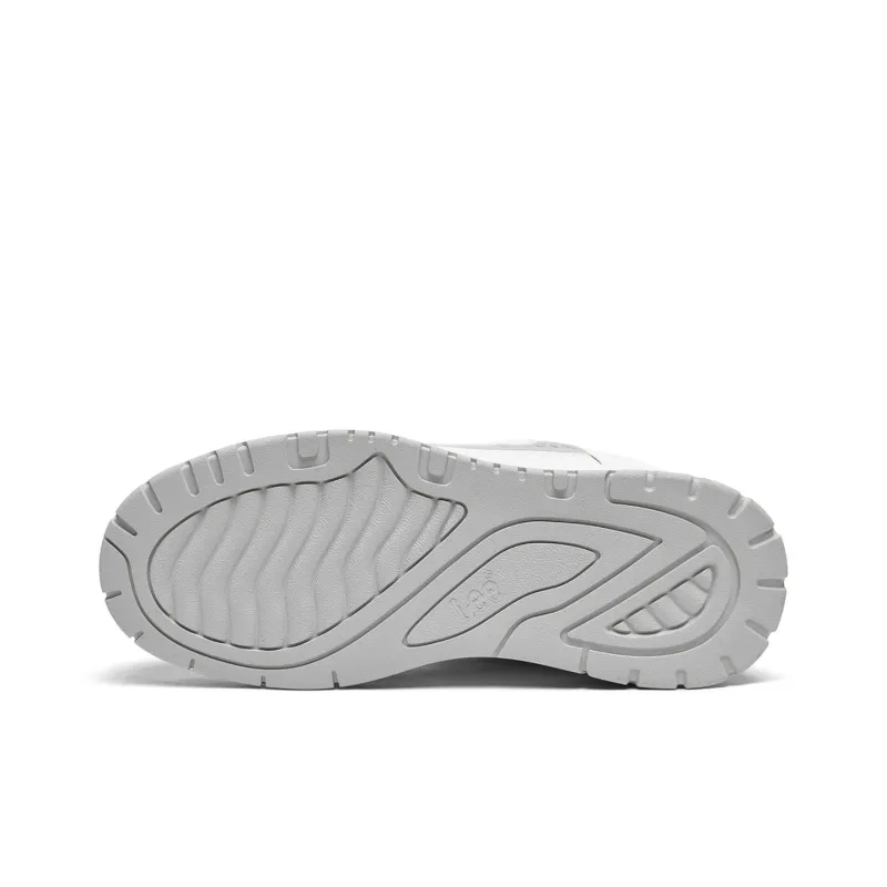 Lee Fashion Minimalist Style White Sneakers Commute Versatile Low Top Skateboard Shoes Men's-5