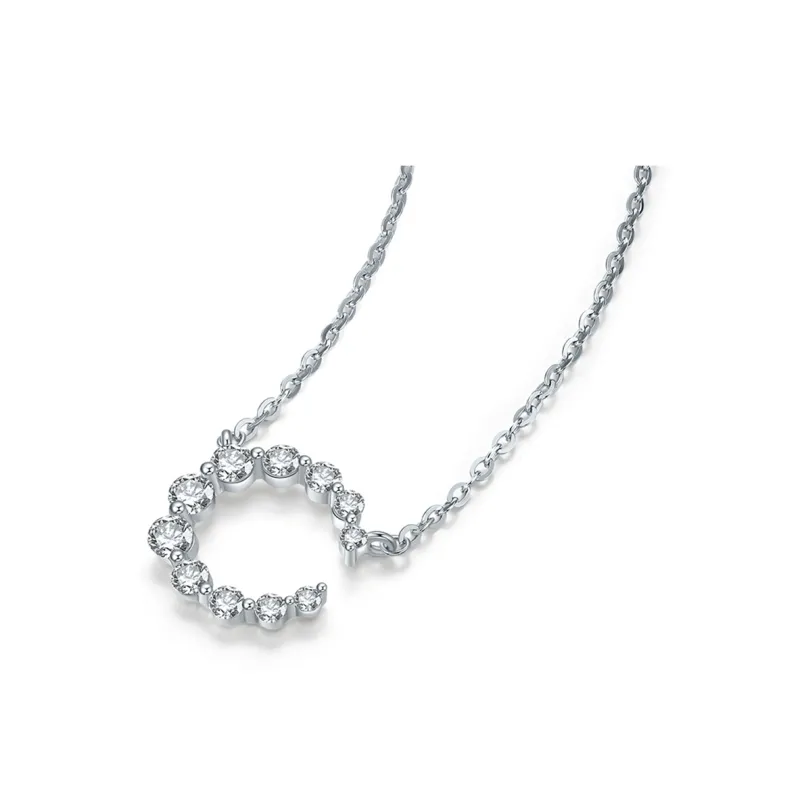 ZHOU LIU FU S925 Silver Necklaces Women's-1