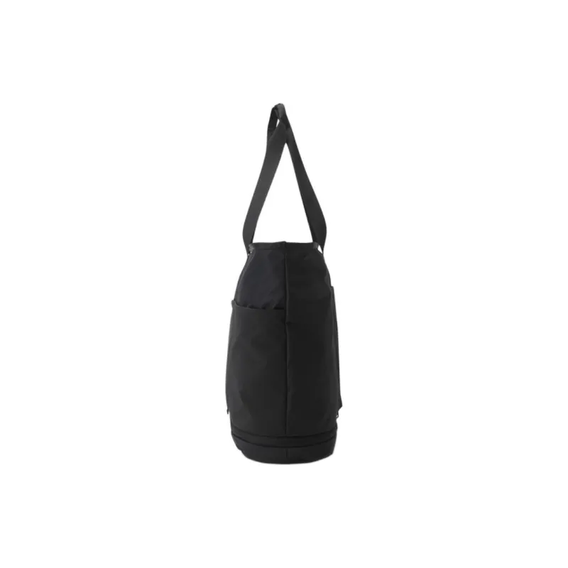 DESCENTE Nylon Tote Bag, Shopping Bag, Shoulder Bag Unisex Black-3