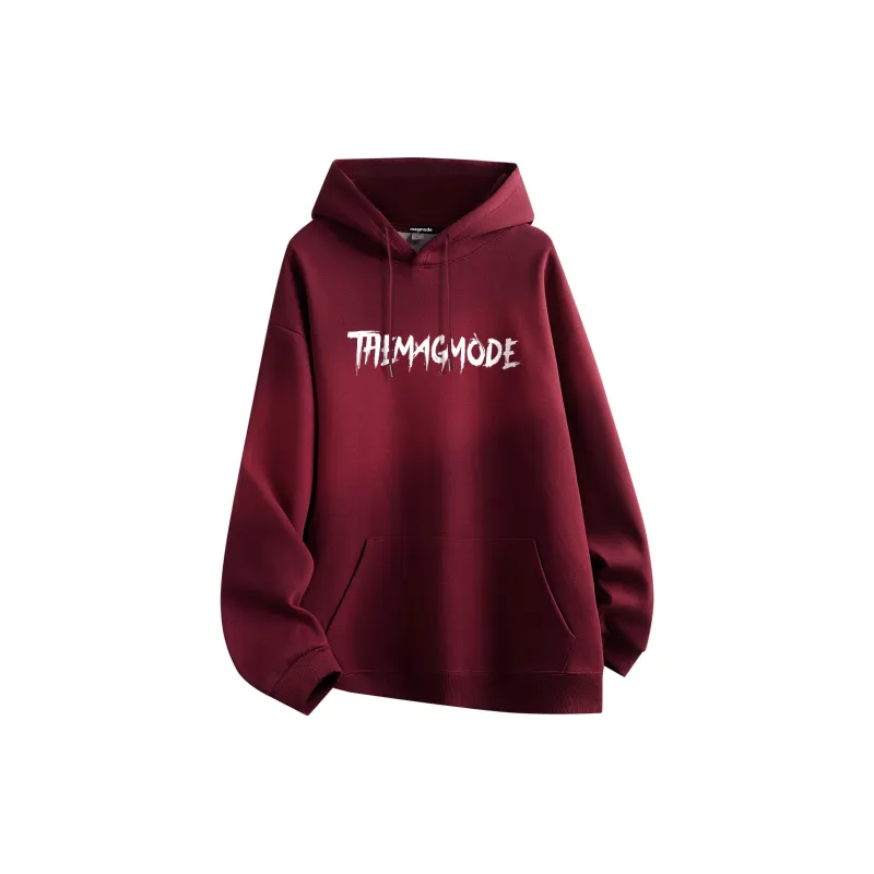 Magmode Sweatshirt Unisex Vintage Red-3