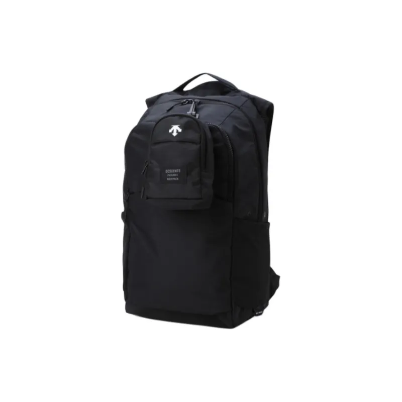 DESCENTE Nylon Backpack Unisex Black-1