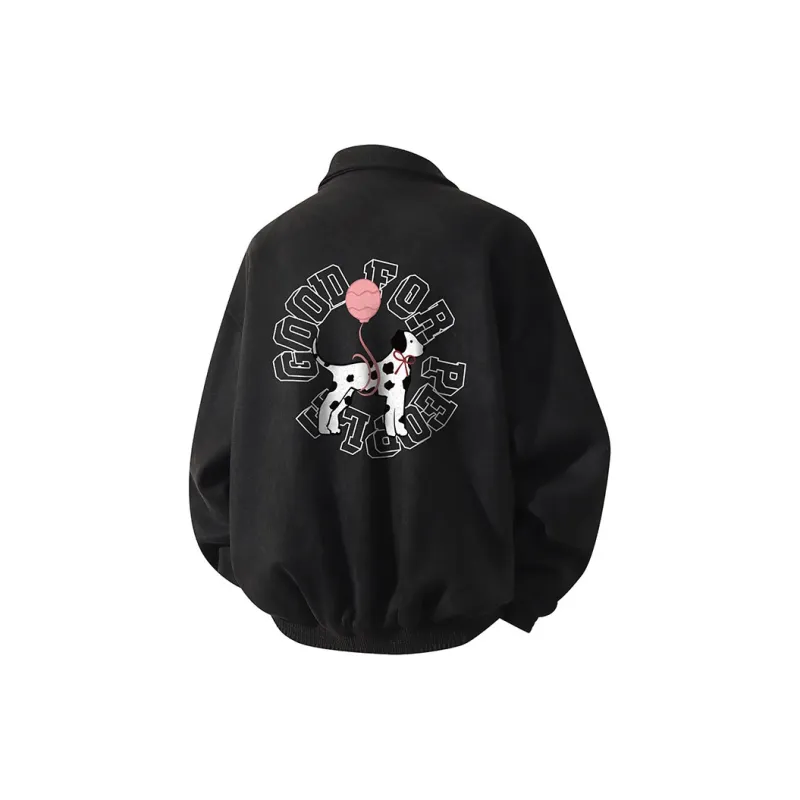 FAX FOR FMACM Jackets Coats Unisex Midnight Black-1